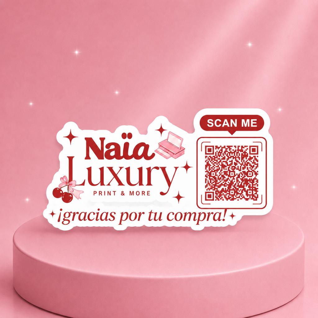 Stickers QR + Logo
