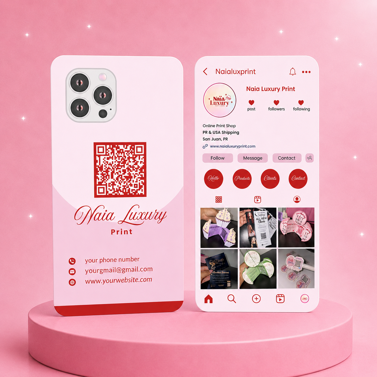 Insta Cards