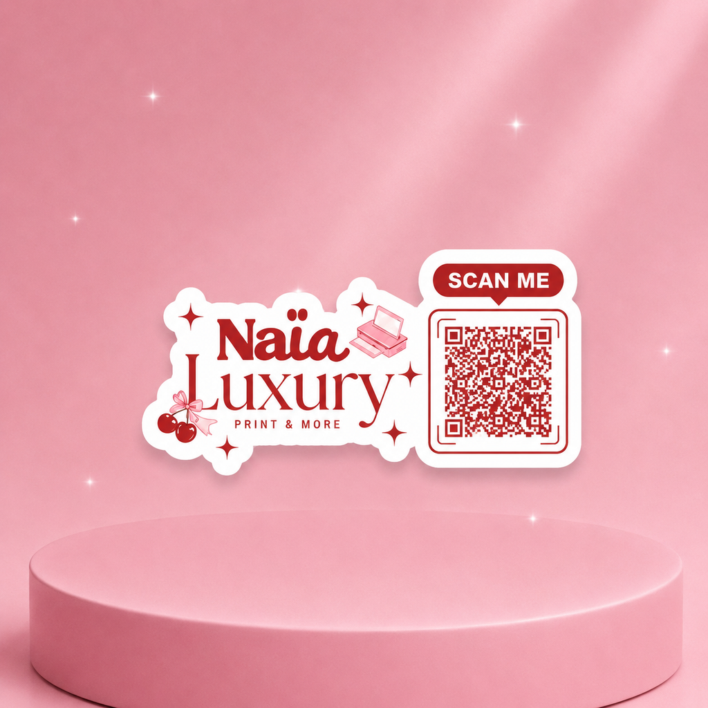 Stickers QR + Logo