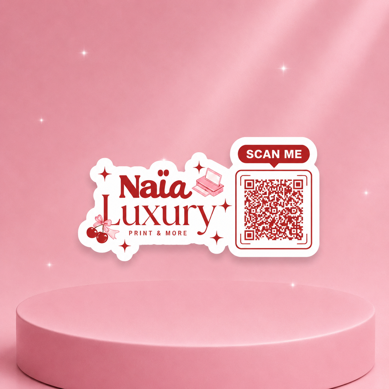 Stickers QR + Logo